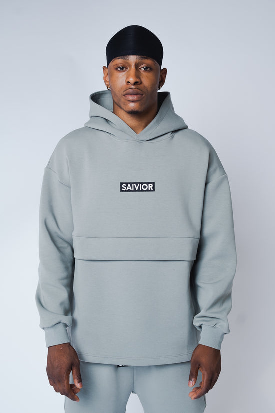 FACADE HOODIE - CONCRETE